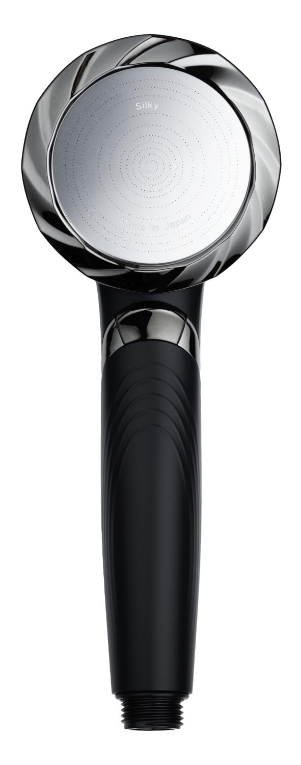 

KINUJO Silk Rich Shower Silk Rich Shower Серебристо-черный Шелковый Микропузырьковый Светодиодный Душ Насадка Уход за Волосами Уход за Кожей Красивая Кожа Увлажняющий Экономия Воды чёрный