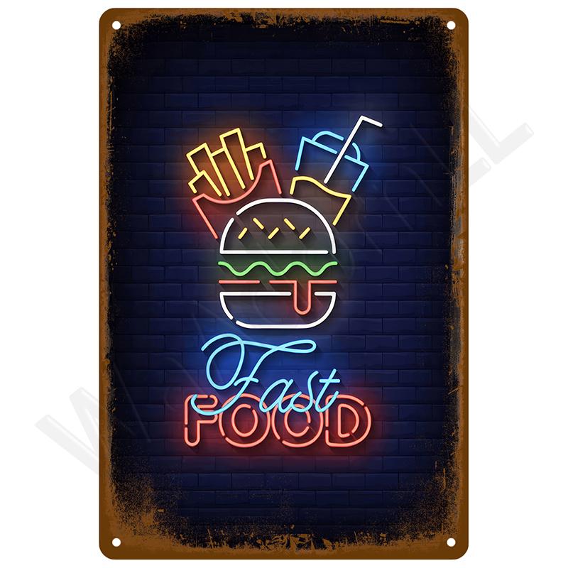 Vintage Bar Metal Signs Bathroom House Living Room Home Retro Wall Decorations Items Luxury Decor Interior Art Posters Tin Signs