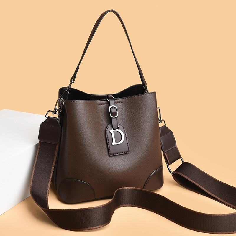 Single Shoulder Strap Design High-end Style Women's Bag Casually