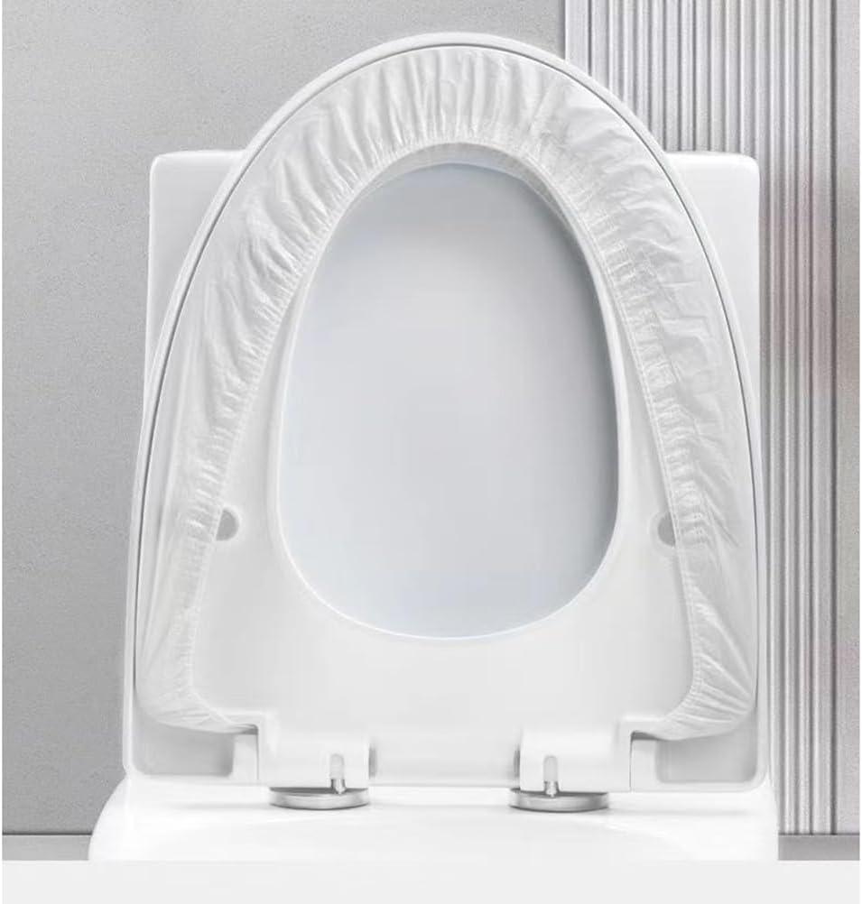 Disposable Toilet Seat Cover Waterproof Non-Woven Fabric Disposable Seat Covers for Travel Outing Hotel Hospital Public Toilet