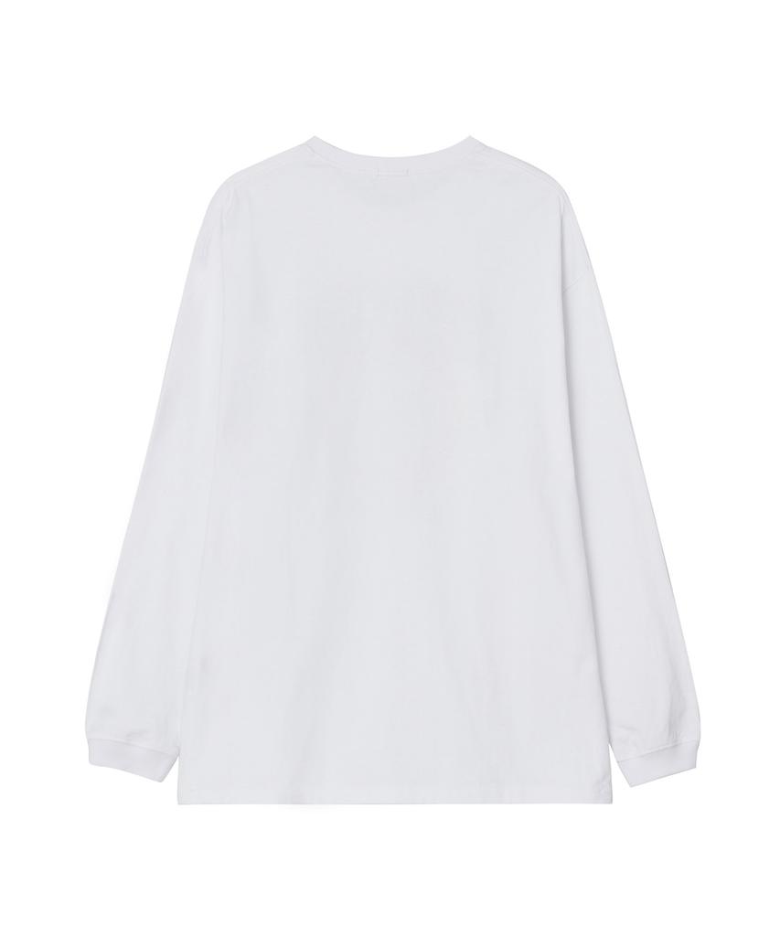 LEE Jeans Graphic Long Sleeve T-Shirt White