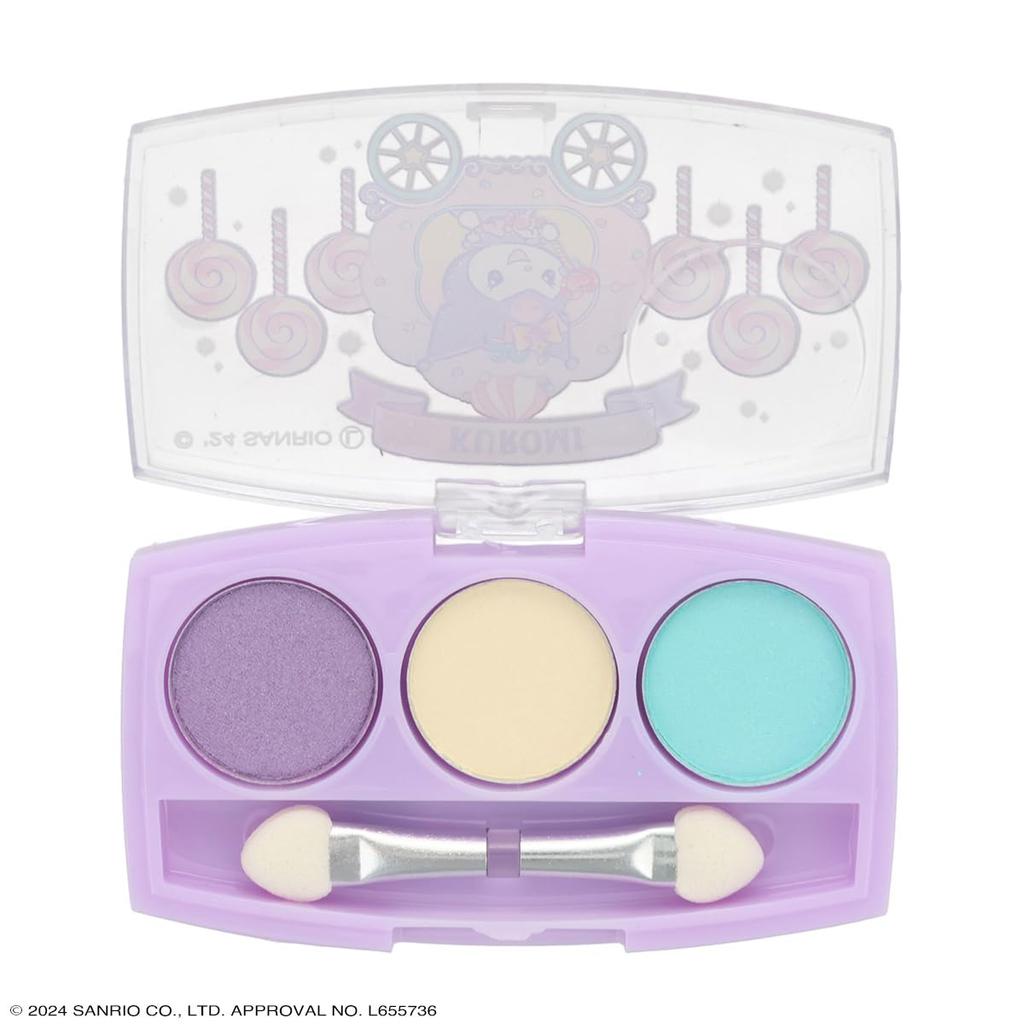 Shobido Kuromi Kosmetický kufřík Kosmetická sada Fialový lesk na rty Balzám na rty Lak na nehty Paletka očních stínů Pilník na nehty Na vodní bázi