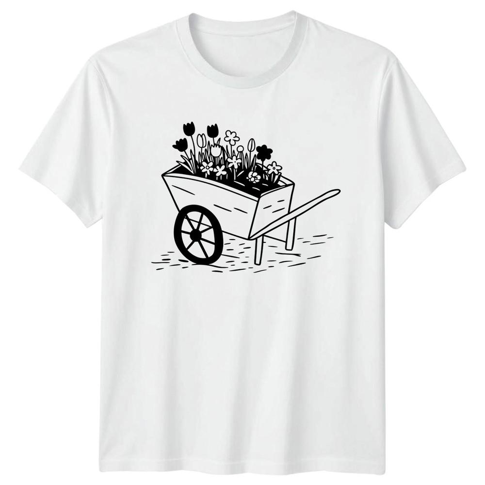 Hello Spring Unisexs TShirt Spring Flowers Gardening Mothers Day Gift For Her S