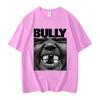 Rapper Kanye West Bully Graphic T Shirts Fashion Hip Hop Vintage Short Sleeve Tshirts Unisex Women Casual Loose Cottotn Tshirt