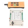 Remote Control Switch Multifunctional 6CH 433Mhz Remote Control Relay for Electric Doors Windows Ind