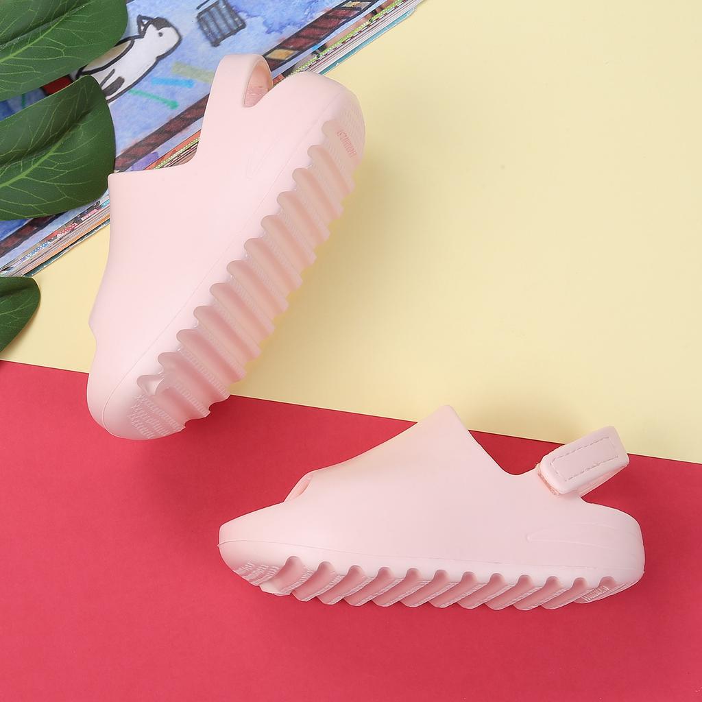 Summer Baby Toddler Kids Slip-On Sandals Boys Girls Foam Beach Slides Candy Color Children Lightweight Breathable Sandals