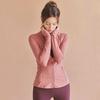 Women's Slim Fit Sports Jacket - Elastic, Zipper, Long Sleeve - Ideal for Running & Yoga (Spring 2020 Collection)