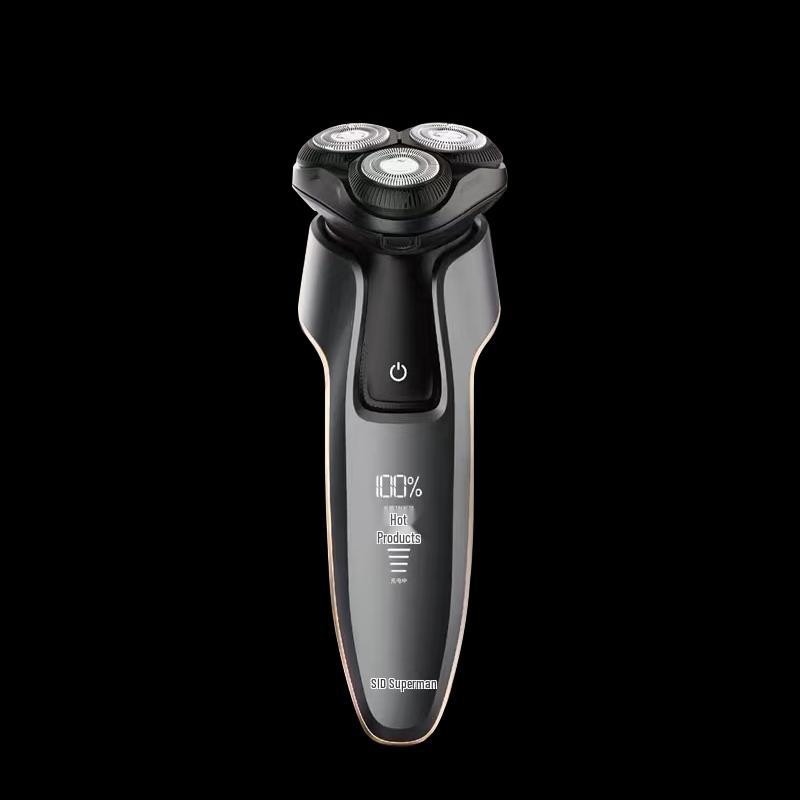 SID Rechargeable 3-Head Rotary Electric Shaver RS7382 CN plug (adapter included)