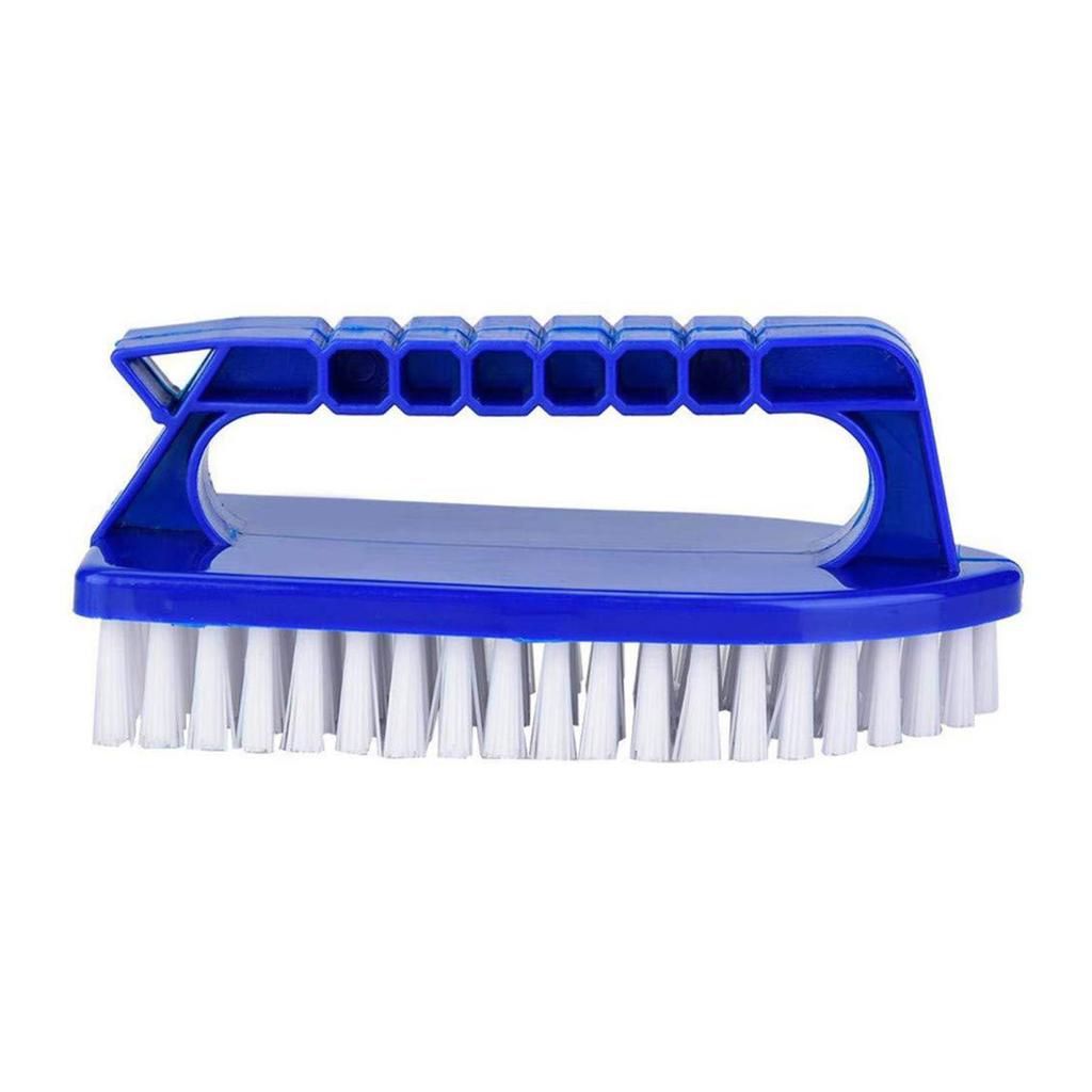 Cleaning Brush with Anti-Slip Handle Durable Bristles Easy To Store Cleaning Scrubber Pools Bathrooms Floors Supplies