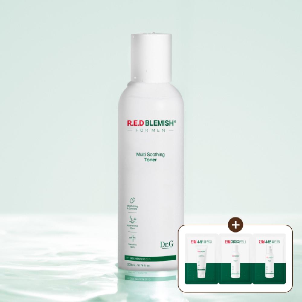 Dr.g Red Blemish For Men Multi Soothing Toner 200ml FREE