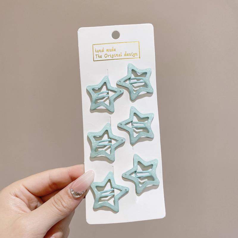 Dopamine Color Bangs Hair Clip Sideburns for Kids & Women - Duckbill Hairpin Headwear