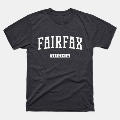 Fairfax Gömlek | Fairfax Virginia Tişört | Virginialı, Fairfax İlçesi, NoVA Unisex Tişört