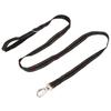 Pet Leash Fluorescent Dog Traction Rope Secure Locking Fabric Training Leash for Walking Shopping Ca