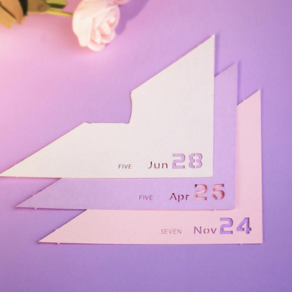3D Sticky Notes Of Romantic Cherry Blossom Treehouse Paper Sculpture Calendar With Lights Craft Notepad Memo Notes Paper Decor