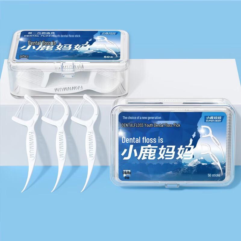 Fawnmum Ultra-Fine Deep Clean Dental Floss Picks