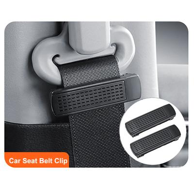 2pcs Car Safety Seat Belt Buckle Clip Adjustable Seat Belt Stopper Clip with Fragrance Stick Car Strap Clips Car Accessories