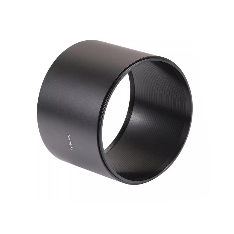 Professional Metal Lens Hood Shade 105mm for Telephoto Lens Durability Aluminum Lens Shade 105mm