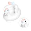 Baby Chair Inflatable Cute Animal Pattern Large Base PVC Soft Comfortable Inflatable Infant Chair