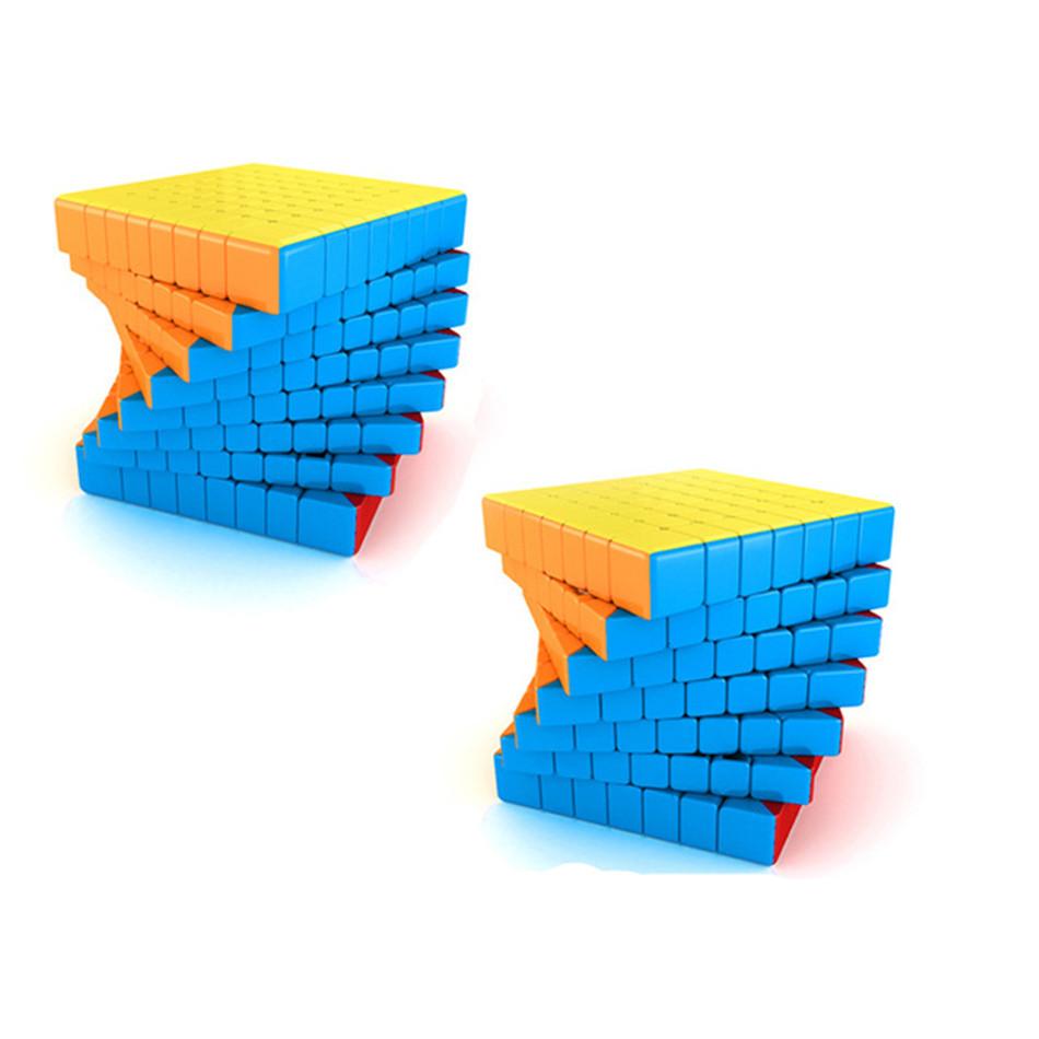 MOYU Speedcube Meilong Magic Cube Stickerless 4x4 5x5 6x6 7x7 8x8 Speed Puzzle Cubes Toys Gift