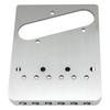 Musiclily Telecaster Guitar Bridge 10.8mm Brass 6-Way Saddle String-Through Body Chrome
