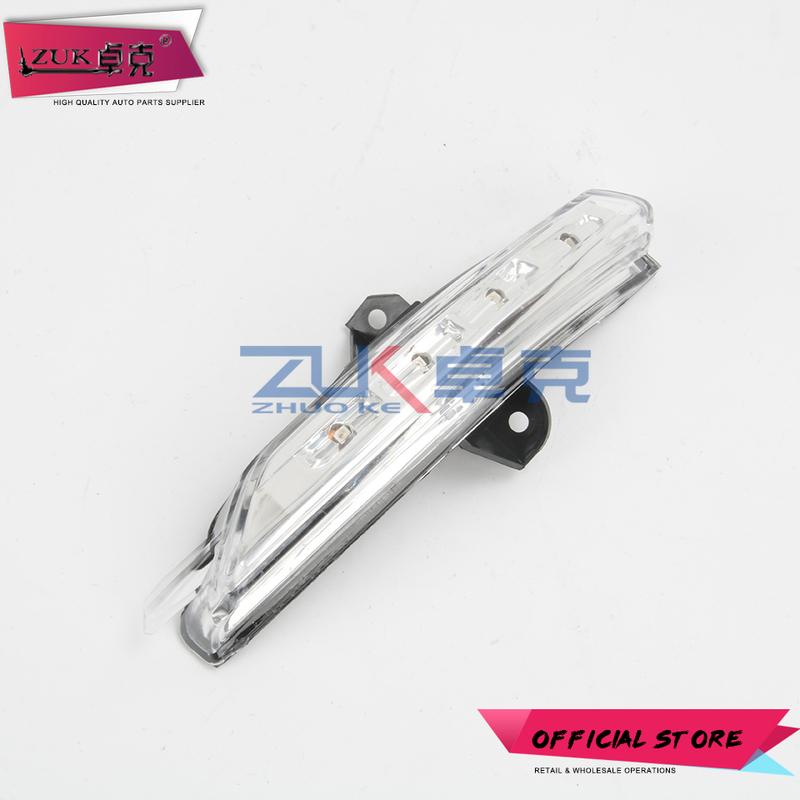 ZUK Rearview Side Mirror LED Turn Signal Lamp For Chevrolet Malibu 2012 2013 2014 2015 2016 2017 Flasher Blinker Repeater Light