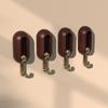 4Pcs Multi-Purpose Hooks Non-Perforated Hook Home Hook Strong Adhesive Wall Hanging Wall Load-Bearing Non-Marking Hook Wall