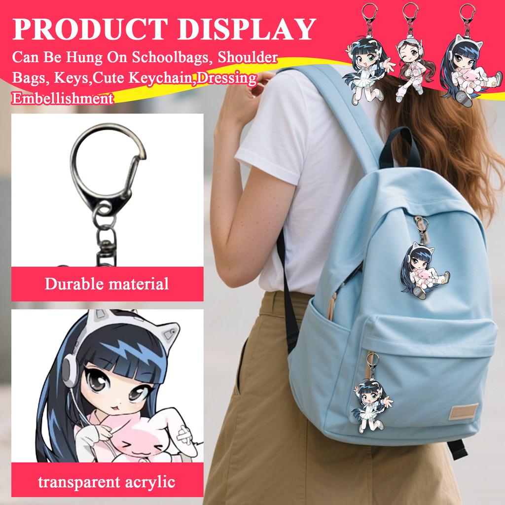Acrylic Keychains, Backpack Ornaments, Phone Ornaments, Everyday Gifts, Fan Gifts