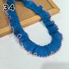 1M Lace Ribbon Sheer Chiffon Elastic Ruffle Ribbon Lace Trim for Dress Diy Apparel Sewing Fabric Wedding Party Accessories New