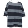 marimekko border 7 minutes sleeve one piece XS Gray Women Used