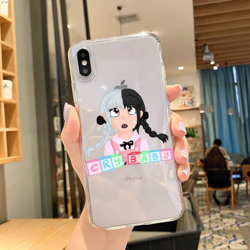 

Чехол для телефона Crybaby Melanie Martinez для iPhone 11 12 Mini 13 14 15 Pro XS Max X Plus SE XR Прозрачный чехол iPhone13