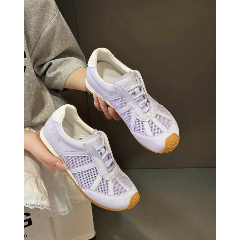 Women's new summer breathable mesh sneakers versatile casual soft-soled beef tendon sole shoes