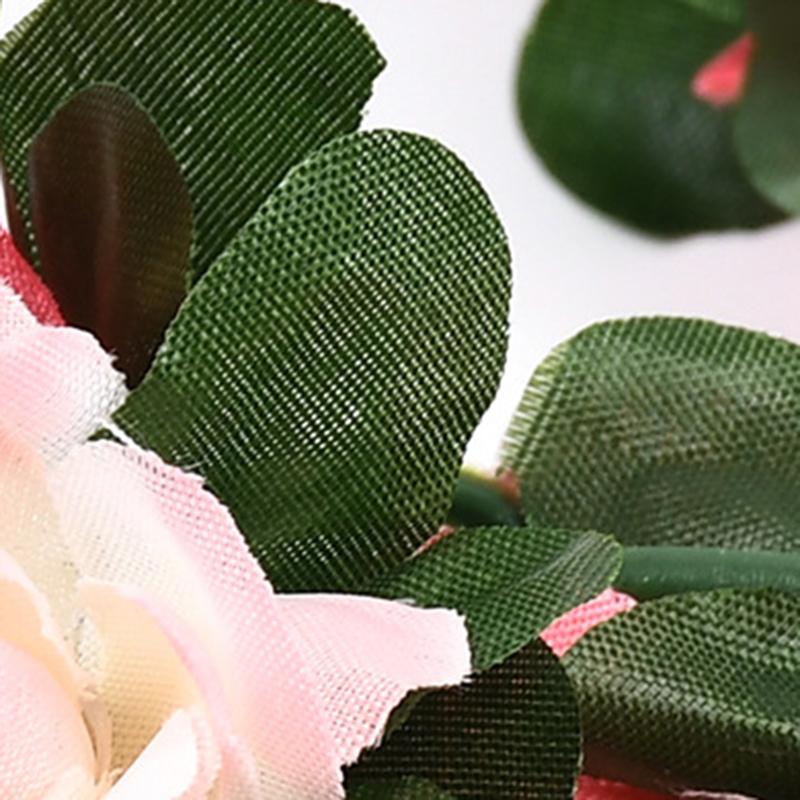 2.5m Rose Artificial Silk For Wedding Garland Fake Plant Flowers Vine Home Room Wedding Wall Hanging Garden Arch DIY Decoration