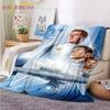 Coperta stampata Star Trek Coperta morbida in flanella Copertura per divano, poltrona di casa Coperte per giovani, bambini Viaggio Peluche Caldo Coperta copriletto