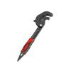 Open End Wrench Multifunctional Adjustable Automatic Locking Fast Pipe Clamp Carbon Steel Water Pipe Manual Repair Tool