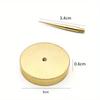 1PC Brass Balance Holder Tack Tool Practical Repair for Watch Adjust Beat Round Resistance Copper Needle Accessory Stand