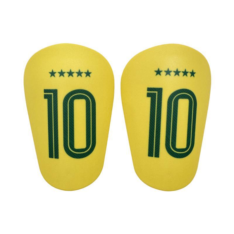 Ultra-Light Mini Shin Guards - Messi #10 & Ronaldo #7 Design for Adults & Kids
