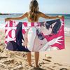 Game Zenless Zone Zero Towel Beach Towel Oversized Quick Dry Towel Absorbent Soft Swim BeachTowels for Men Women