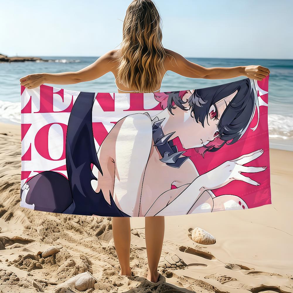 Game Zenless Zone Zero Towel Beach Towel Oversized Quick Dry Towel Absorbent Soft Swim BeachTowels for Men Women