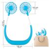 2026 New Arrivals Wearable Neck Fan New Design Rechargeable Neck Fan Usb Portable Cooling Neck Fan