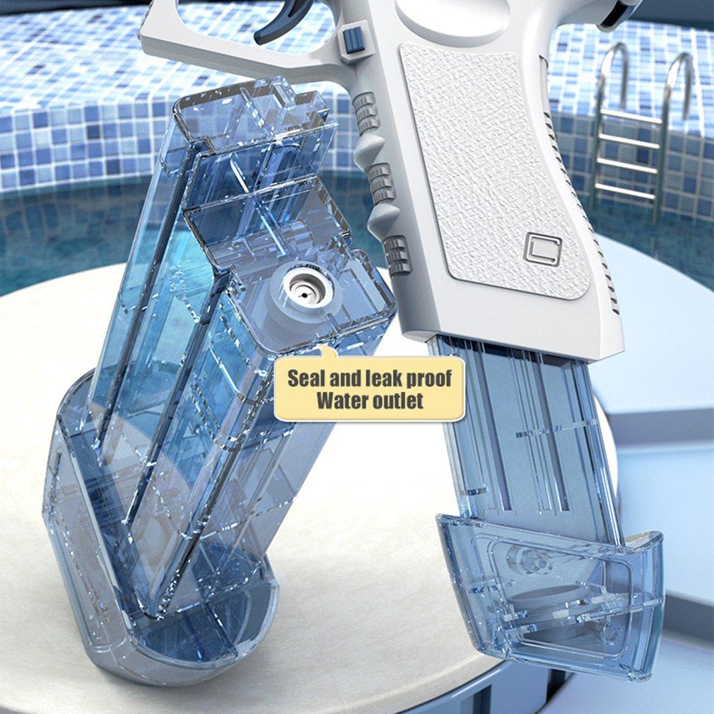 Pistola Ad Acqua Per Bambini E Adulti - Confezione Da 4 Con Gittata 10 Metri - Giocattolo Estivo Per Piscina E Spiaggia - 300ml