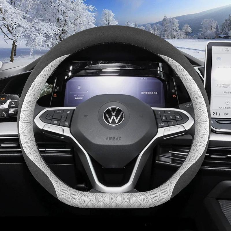 Ādas automašīnas stūres rata pārvalks priekš