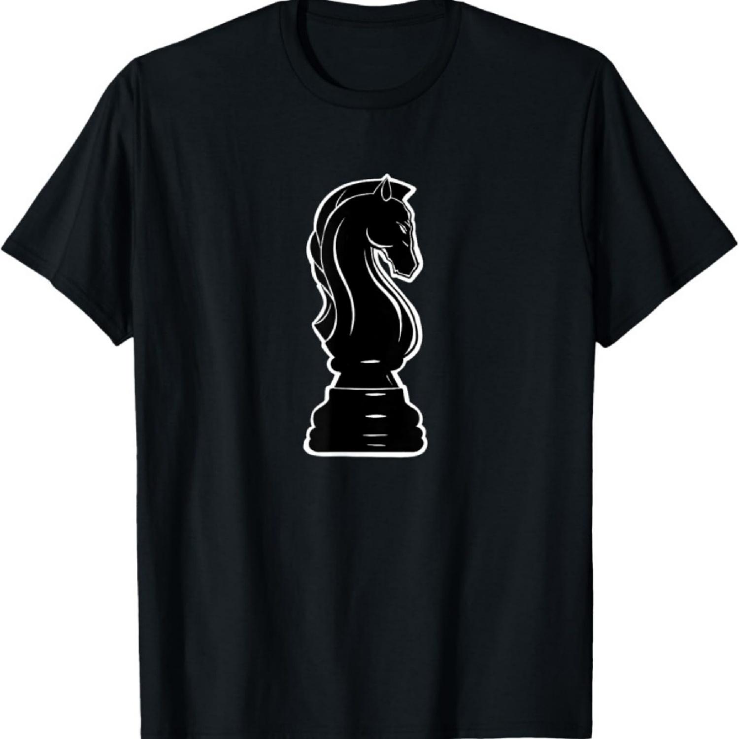 

Black Knight Chess Knight Chess Black Knight T-Shirt XXXXXL чорний