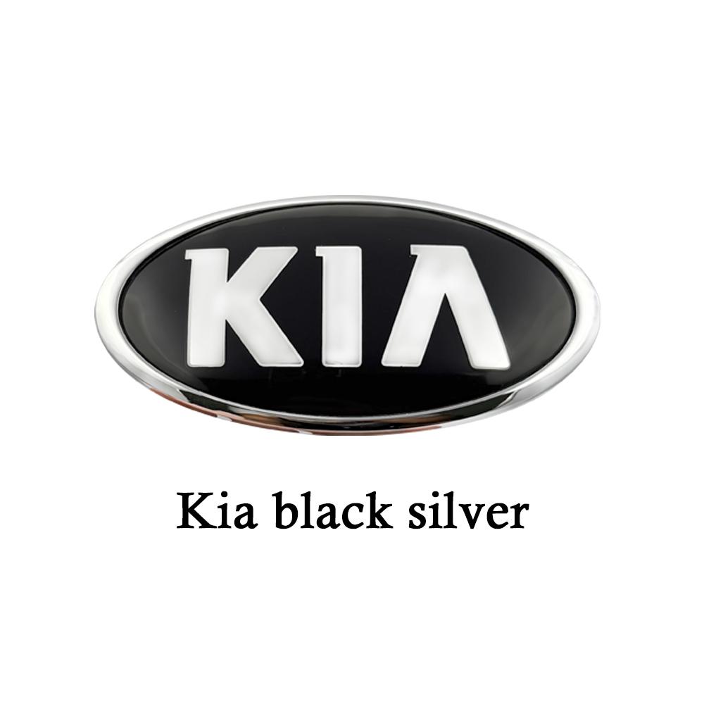 Auto Frontklappen-Emblem Heckklappen-Plakette Aufkleber für KIA sportage ceed sorento cerato optima picanto rio soul k3 k5 stonic passend