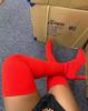 Women's High Heel Boots Knee High Large 43 Over the Knee Boots Long Tube Boots