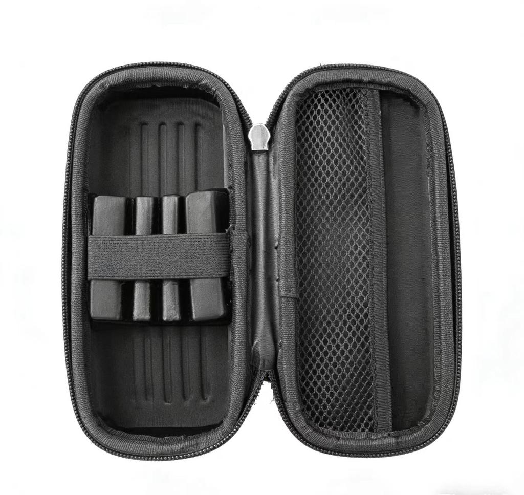1PC EVA Tip Bag Organizer 3-Cell Boomerang Holder Shafts Carrying Case Box Pouch for Steel Plastic Tips Storage Drats Parts