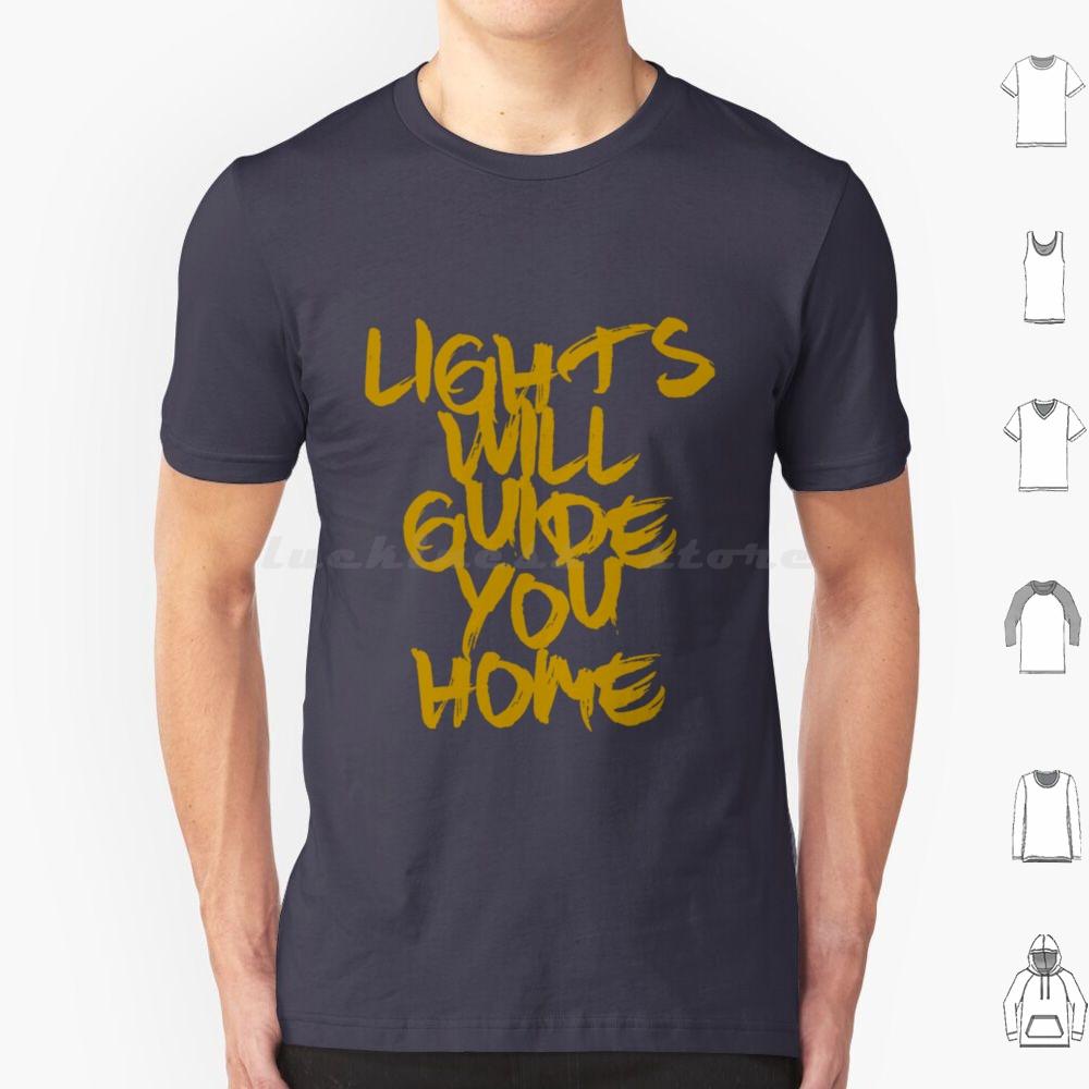 

Lights Will Guide You Home T Shirt Big Size 100 Cotton Chris Music Music Of The Spheres Band Song S