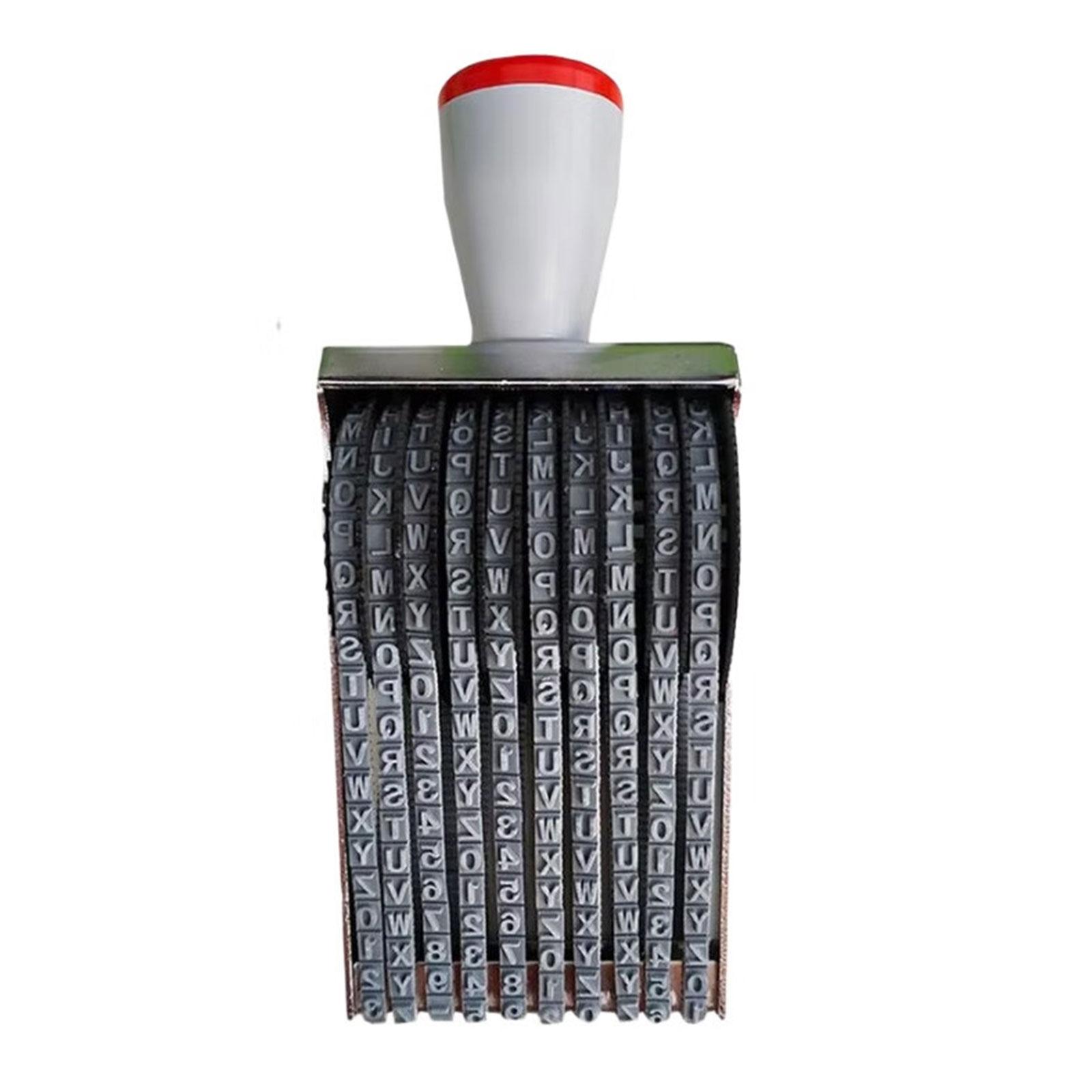 

Регулируемый роликовый штамп Буква Цифра Резиновый штамп Офисный штамп Бизнес-штамп Штамп с цифрами и буквами для документа A