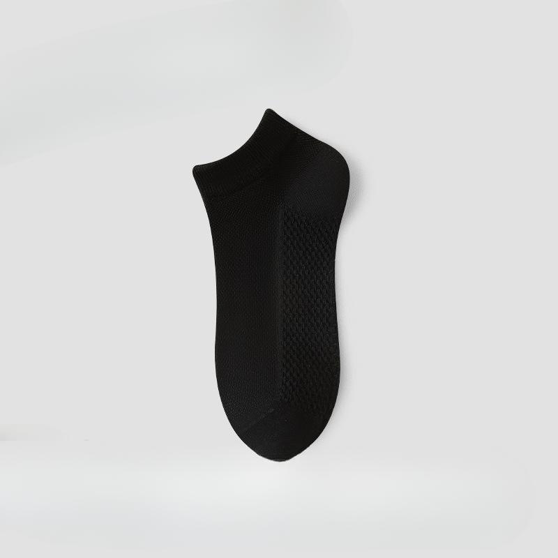 Men's Thin Summer Deodorant Sweat Absorbent Mesh Socks