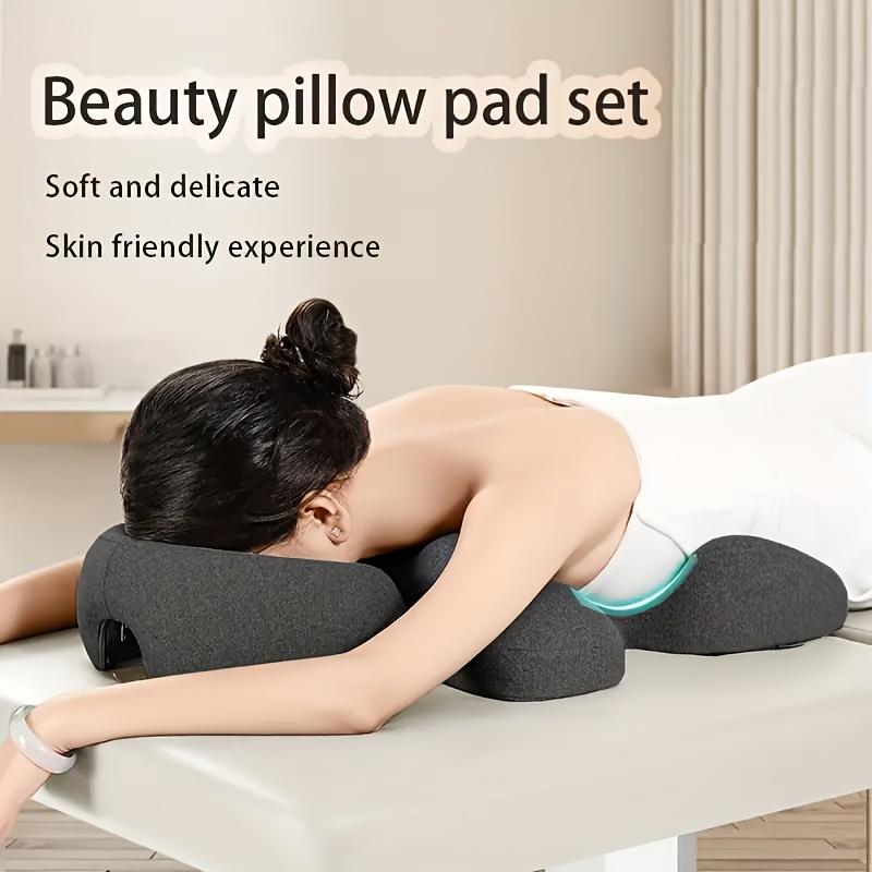 Specialized Abdominal Pillow for Beauty Beds T-shaped Chest Support Cushion for Facial and Abdominal Massage Tables