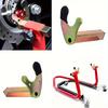2pcs Motorcycle Rear Wheel Support Brackets Adjustable Heavy Duty U Shaped Metal Frame Motorbike Motorcycle Accessories